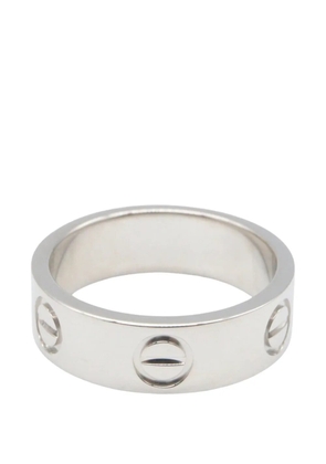 Cartier 2010s Love screw-motif ring - Silver