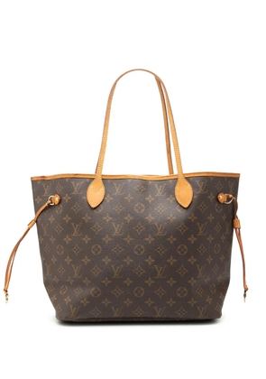 Louis Vuitton Pre-Owned 2010 Monogram Neverfull MM tote bag - Brown