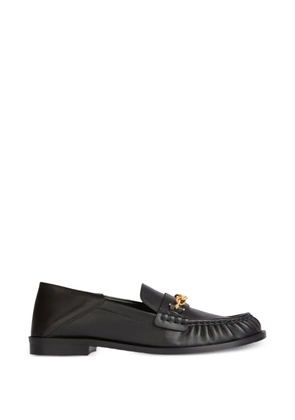 Balmain Sync smooth-leather loafers - Black