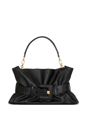Balmain medium Anthem bag in smooth leather - Black