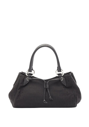 Bvlgari Pre-Owned 2000s Logomania shoulder handbag - Black