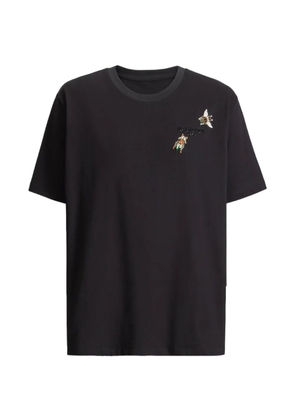 Balmain embroidered Balmain Insect T-shirt - Black