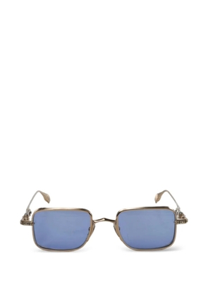 Chrome Hearts engraved square-frame sunglasses - Gold