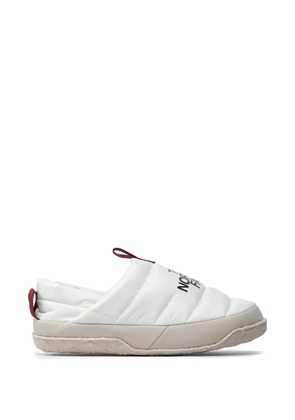 The North Face Nuptse quilted mules - White