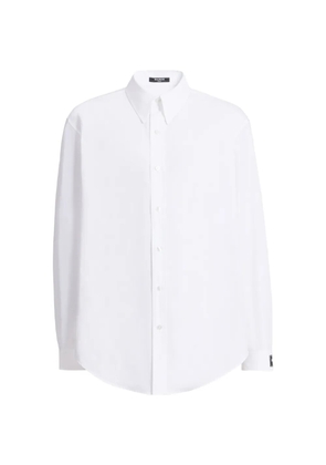Balmain Balmain Paris shirt in cotton poplin - White