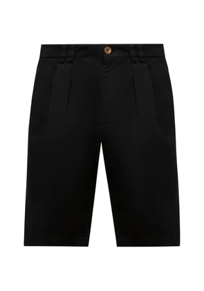 Brunello Cucinelli pleated tailored shorts - Black
