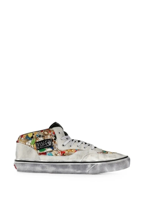 Vans x Mike Kelley x Supreme Half Cab lace-up sneakers - White