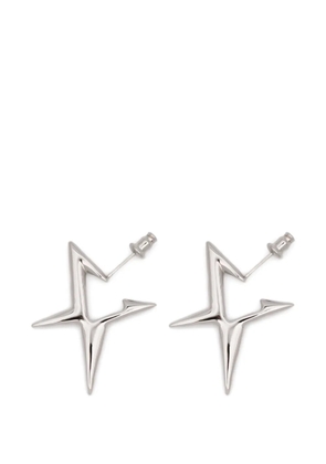 LAG WORLD Spikee star earrings - Silver