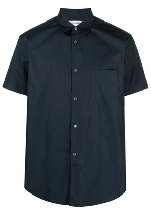 Comme Des Garçons Shirt short-sleeve cotton shirt - Blue