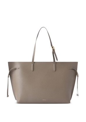 Furla L Ava leather tote bag - Brown