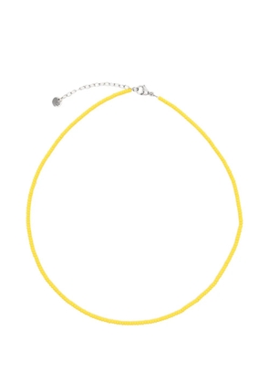 COLLANINE COLORATE beaded necklace - Yellow