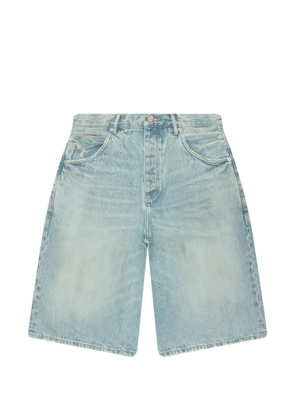 Purple Brand Dust Bowl distressed shorts - Blue