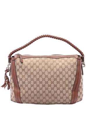 Gucci Pre-Owned 2016-2026 Medium GG Canvas Bella shoulder bag - Neutrals