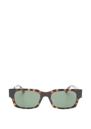 Gucci Eyewear rectangle-frame sunglasses - Brown