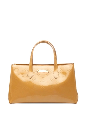 Louis Vuitton Pre-Owned 1990-2020 Monogram Vernis Wilshire PM handbag - Gold