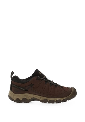 KEEN FOOTWEAR logo-patch panelled sneakers - Brown