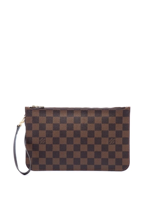 Louis Vuitton Pre-Owned 2014 Damier Ebene Neverfull MM pouch - Brown