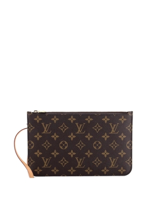 Louis Vuitton Pre-Owned Neverfull Pochette Monogram Canvas Large pouch - Brown