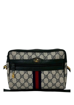 Gucci Pre-Owned 20th Century GG Coated Canvas Crossbody Bag shoulder bag - Grey