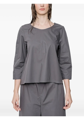 SUSANNE BOMMER three-quarter sleeve shirt - Grey