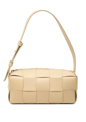 Bottega Veneta Pre-Owned 2012-2026 Small Nappa Intrecciato Brick Cassette shoulder bag - Brown