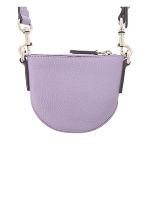 Gucci Pre-Owned 2016-2026 Micro Mini Calfskin Web B crossbody bag - Purple