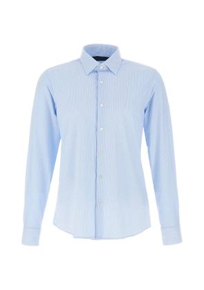 RRD Oxford jacquard stripe shirt - Blue