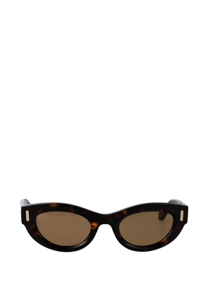 Ferragamo Eyewear SF2062SE tortoiseshell-effect sunglasses - Brown