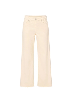 PAIGE Anessa frayed-hem jeans - Neutrals