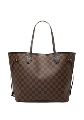 Louis Vuitton Pre-Owned 2011 Damier Ebene Neverfull MM tote bag - Brown