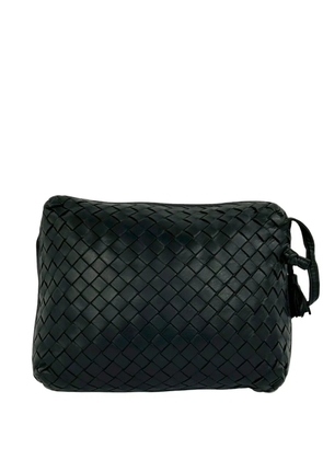 Bottega Veneta Pre-Owned 2012-2026 Intrecciato crossbody bag - Black