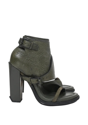 Pre-Owned Alexander Wang buckle detail sandals - Green