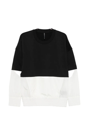 Blackbarrett colour-block panelled sweater