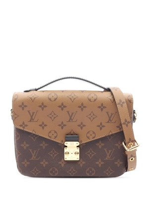 Louis Vuitton Pre-Owned 2019 Monogram Reverse Pochette Metis satchel - Brown