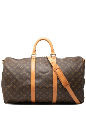 Louis Vuitton Pre-Owned 1992 Monogram Keepall Bandouliere 50 travel bag - Brown