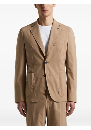 Peserico patch-pocket button jacket - Brown