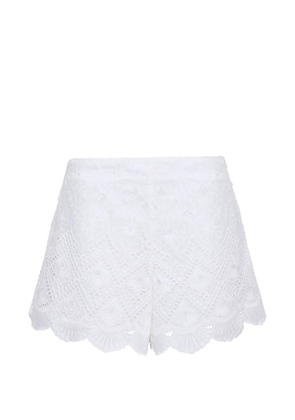 Cara Cara Trish broderie-anglaise shorts - White