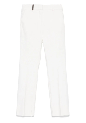 Peserico straight trousers - White