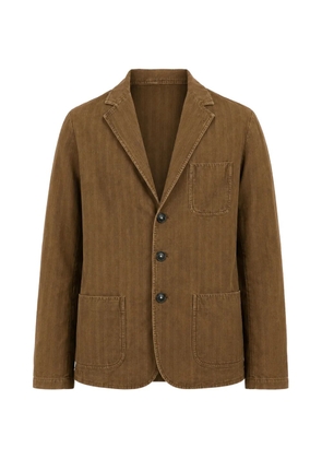 Massimo Alba Baglietto single-breasted jacket - Brown