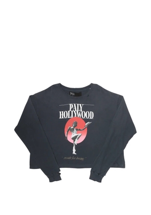 Paly Myra Breckenridge graphic-print long-sleeve T-shirt - Grey