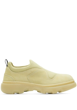 Burberry EKD slip-on suede sneakers - Neutrals