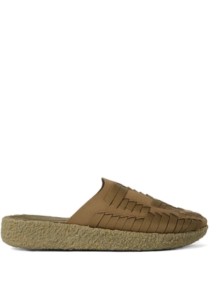Malibu Sandals technical-woven slippers - Brown