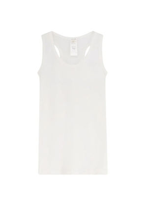 The Row Cendrea ribbed racerback tank top - White
