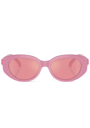 Swarovski Eyewear crystal-embellished cat-eye frame sunglasses - Pink