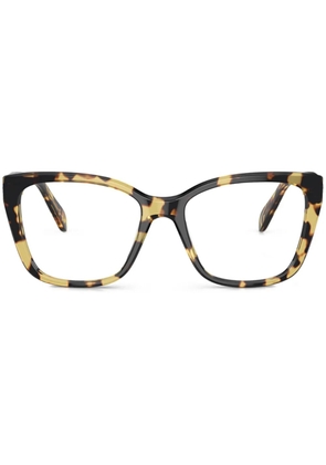Swarovski Eyewear crystal-embellished glasses - Brown
