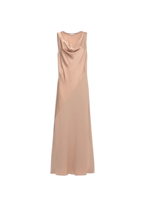Antonelli cowl-neck sleeveless maxi dress - Neutrals