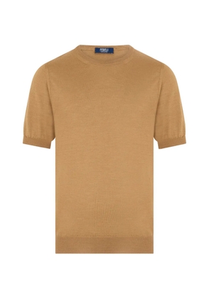 Fedeli short-sleeve T-shirt - Brown
