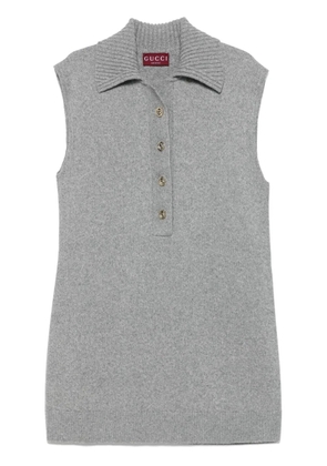 Gucci sleeveless mini dress - Grey