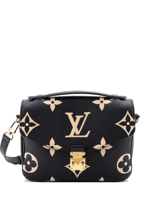 Louis Vuitton Pre-Owned Pochette Metis Bicolor Monogram Empreinte Giant crossbody bag - Black