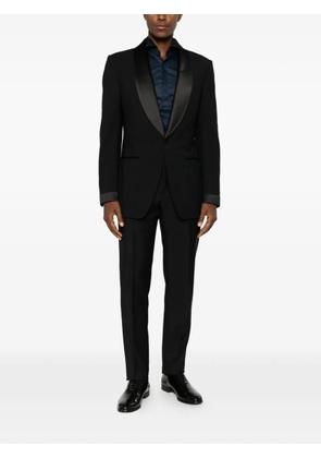 Carlo Pignatelli spread-collar slim-fit shirt - Blue
